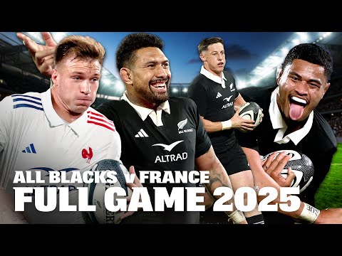 All Blacks v France 2025 Test 2 | FULL GAME