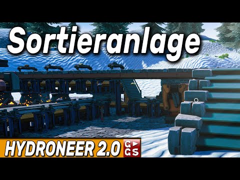 Ausbau der SORTIERANLAGE 💰 HYDRONEER 2.0 ► Gold BERGBAU Fabrik [s1e46]