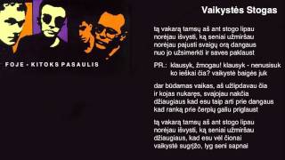 Download lagu FOJE - 'Vaikystės Stogas' mp3