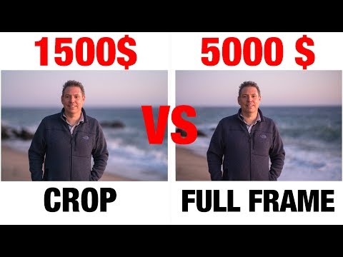 5000$ vs 1500$  Full Frame vs Crop sensor can YOU tell the difference ? quizz feat Serge Ramelli