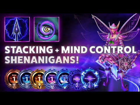Sylvanas Mind Control - STACKING + MIND CONTROL SHENANIGANS! - Grandmaster Storm League