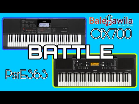 YAMAHA PSR E363 VS CASIO CTX 700 Aix Sound Which Better Touch Response ?