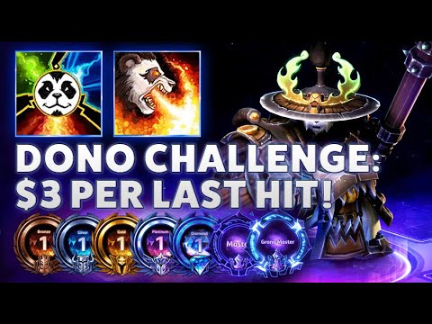 Chen S,E,F - Dono Challenge: $3 Per Last Hit! - Bronze 2 Grandmaster S2 2022