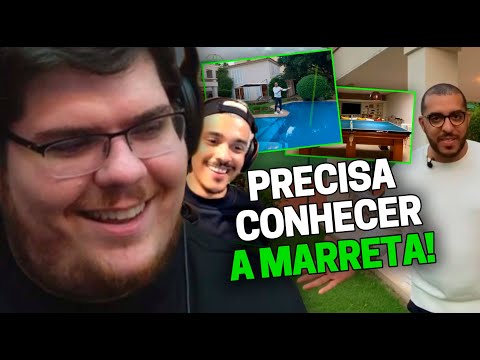 CASIMIRO REAGE: MANSÃO COM QUADRA DE TÊNIS NO WIMBLEDON PARK - BARRA DA TIJUCA | Cortes do Casimito