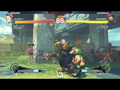 SSF4AE @ NLBC #29: DaFeetLee (Cammy) vs Autodemon (Akuma)