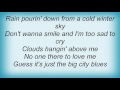 Barry Manilow - Big City Blues Lyrics