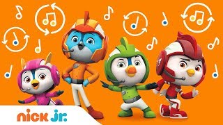 Top Wing Theme Song REMIX in 10 Ways 🎶 Instrumental &amp; Sped Up Version  | Sing-Along | Nick Jr.