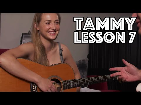 Tammy Guitar Lesson 7: Finger Stretches, Songwriting, Improvising, Major Scales... and more fun!