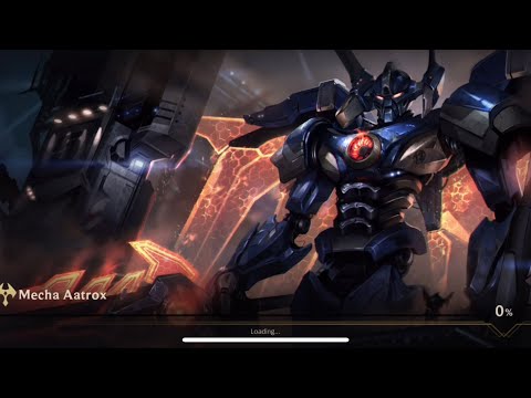 aatrox mecha skin 😢😔 could’ve been better
