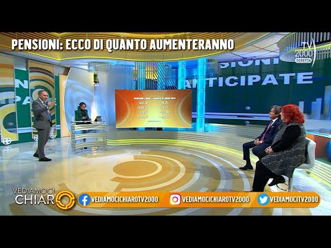 Vediamoci Chiaro, 15 novembre 2022 - Pensioni, ecco di quanto aumenteranno