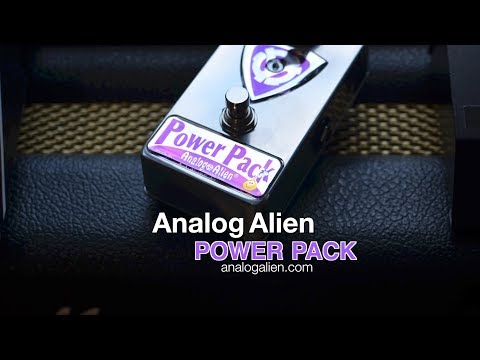 Analog Alien: POWER PACK Clean Boost - Demo
