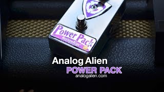 Video thumbnail for Analog Alien: POWER PACK Clean Boost - Demo by Brett Kingman