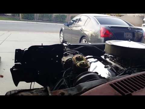 CHEVY NOVA BIG BLOCK BUILD 3RD START UP PT 21