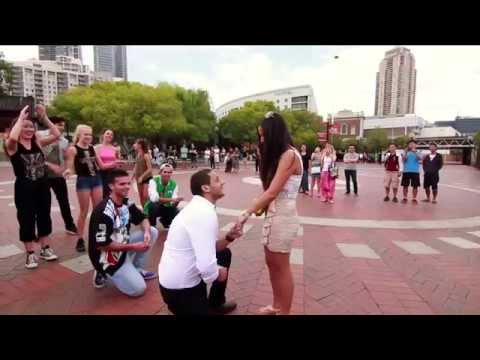 Immaculate Flashmob Proposal Albert & Duana