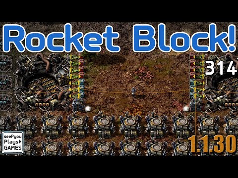 Rocket Block! - Factorio - Discover and Expand - seePyou plays - Ep314