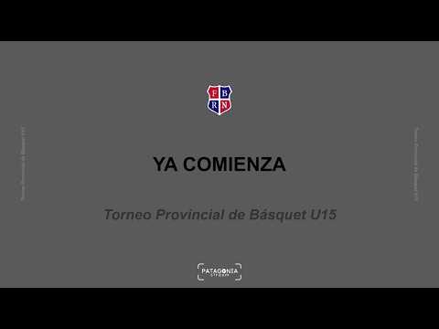 Cipolletti vs CUAP Allen 🏀 Provincial de Básquetbol U15 2026