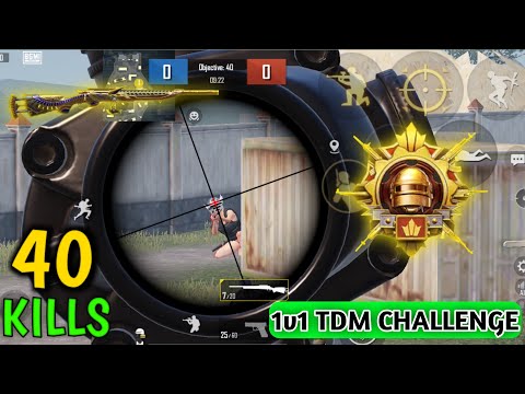 OMG!!😱 40 Kills in 1vs1 TDM CHALLENGE !!