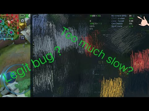 A Bug on X.borg where his movement speed is dropped to 99 (X.Borg's Super Slow Bug!!!)