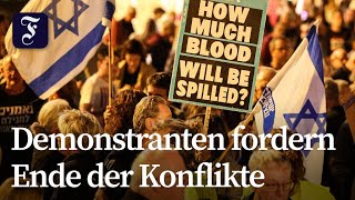 Proteste in Tel Aviv gegen israelische Regierung