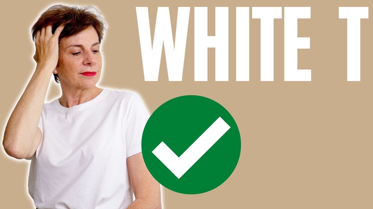 How To Style A White T Shirt: Women Over 50