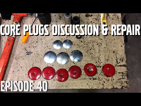 Replacing the Core Plugs / Freeze Plugs - Volvo 164 Rescue Ep 40
