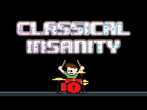DM Ashura - Classical Insanity (Drum Cover) -- The8BitDrummer