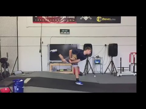 LHP Dylan Cyphert filling up the zone at 93-94 mph @Driveline