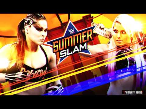 WWE SummerSlam 2018: Alexa Bliss vs. Ronda Rousey Official Promo Song - "Champions" + DL