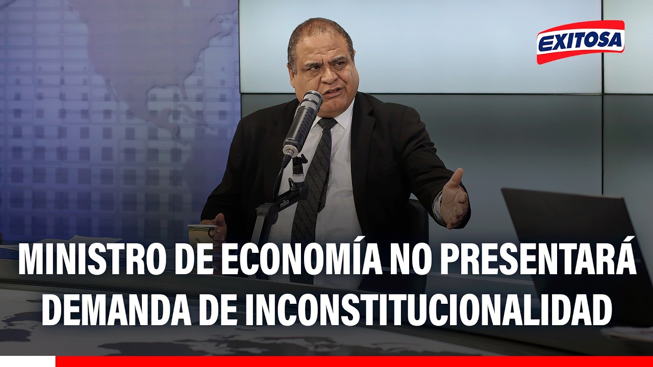 🔴🔵 Rodolfo Acuña, aclaró que no presentará una demanda de inconstitucionalidad
