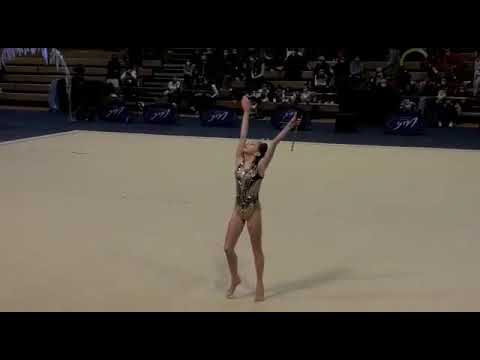 Capucine Casiez Championnat de France 2022 NatA 12/13 ans Massues