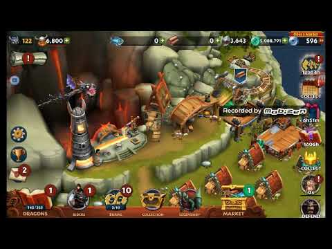 RISE OF BERK EVERYTHING UNLOCKED (LV122 TOOTHLESS!!!!!!!!!)