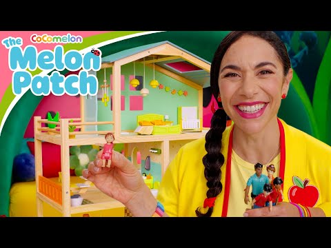 ベビーラーニング | アップルベリーさんと遊んで学ぼう | ドールハウスおもちゃ遊び | メロンパッチ (Baby Learning | Learn Through Play with Ms. Appleberry | Dollhouse Toy Play | The Melon Patch)