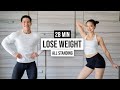 28 MIN WEIGHT LOSS CARDIO I All Standing No Equipment With Modification Warm Up Cool Down