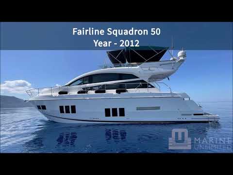 Fairline SQUADRON-50 video