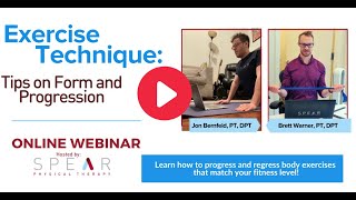 Exercise Techniques: Tips on Form & Progression