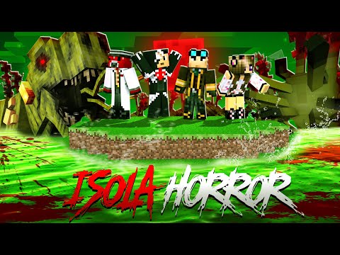 100 GIORNI IN MEZZO ALL'OCEANO TOSSICO! Minecraft ISOLA HORROR