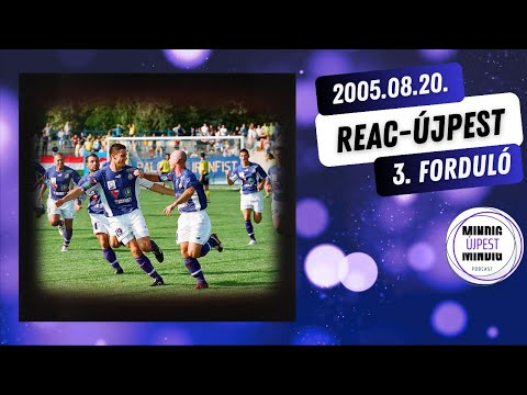Szoros győzelem a nyárban. REAC-Újpest 2-3. 2005-06. 3. forduló