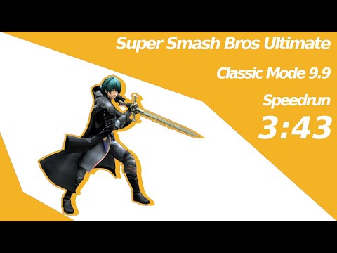 Byleth's Classic Mode in 3:43 | [9.9] | Super Smash Bros. Ultimate