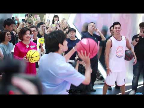 170716 KIM SAMUEL (김사무엘) - play basketball @ APM KIM SAMUEL簽唱會 IN HONGKONG 직캠
