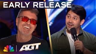Early Release: Cameron Logsdon’s Impressions Have The Judges Laughing | Auditions | AGT 2026 thumbnail