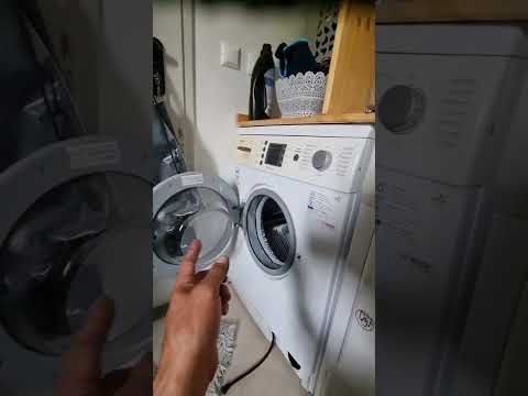 Waschmaschine ( Bosch ) schleudert nicht!!  Ganz einfach zum laufen bringen.
