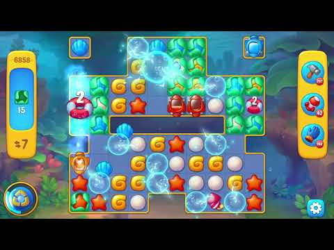Fishdom 6858 Level - 11 moves - NO BooSTERS