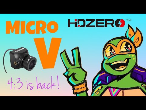 HDZero Micro V2 Camera Review// 4:3 is Back!