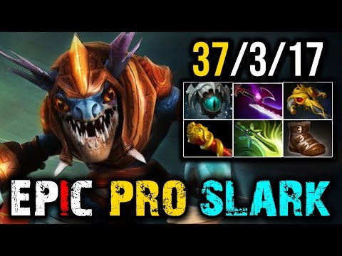 Epic [Slark] The Greatest Fish in The Univers, 37Kills 800GPM by BaiduKING | Dota 2 FullGame