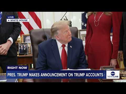 President Trump makes an announcement