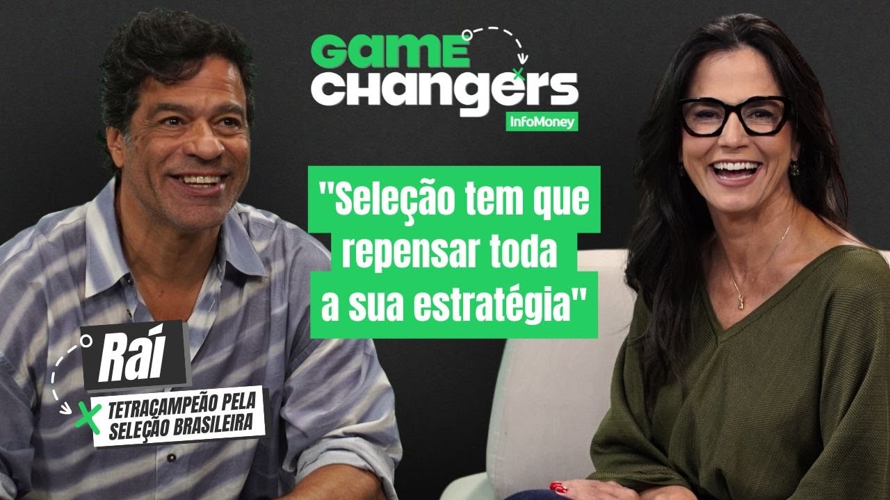 Raí, sobre seleção brasileira: "Deus queira que seja o fundo do poço" | Game Changers InfoMoney #3