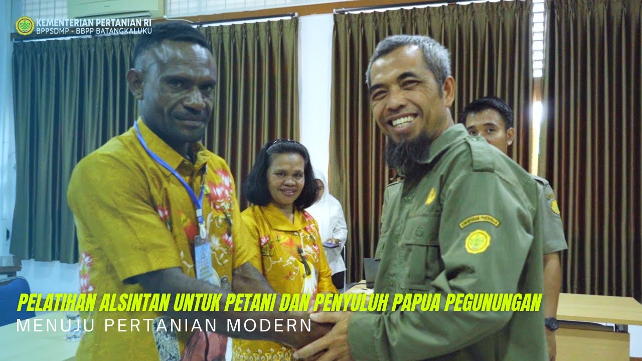 Pelatihan Alsintan untuk Petani dan Penyuluh Papua Pegunungan : Menuju Pertanian Modern