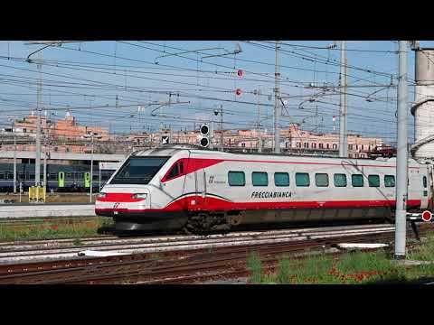 ETR460 locomotive Frecciabianca is a high-speed train of  Trenitalia operator.