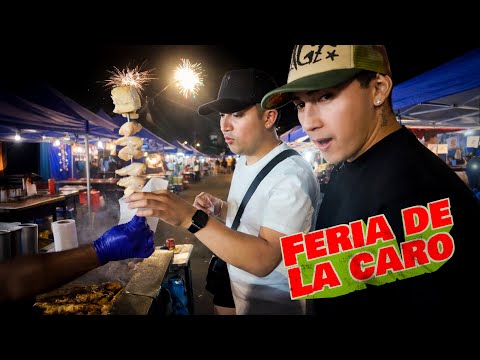 I TRIED the FOOD AT LA CARO'S CHRISTMAS FAIR