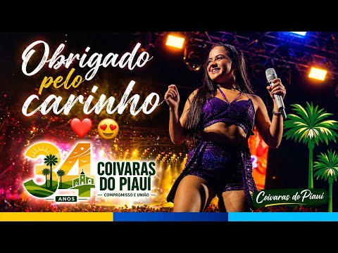 YOLANDA E BANDA - Aniversário da cidade de Coivaras do Piauí. 34 Anos #jf_reidamidia 